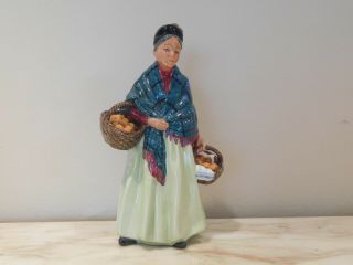 Royal Doulton Porcelain Figurine Hn1759 The Orange Lady