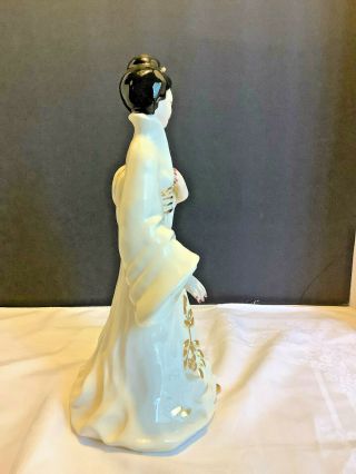Vintage Porcelain Geisha Girl Figurine 11 