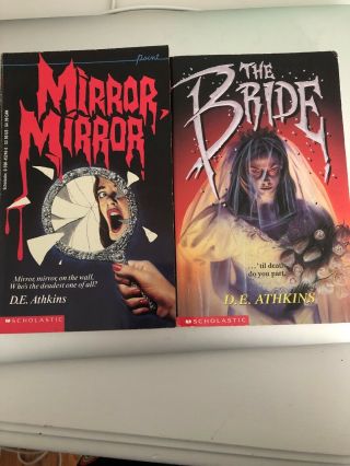 Vintage Books Point Scholastic By D.  E.  Athkins Mirror Mirror,  The Bride 1990’s