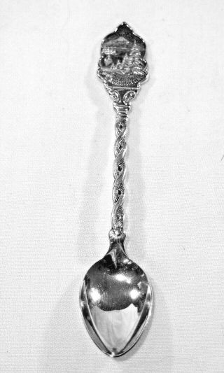 Washington State Souvenir Spoon Silver Plated Holland