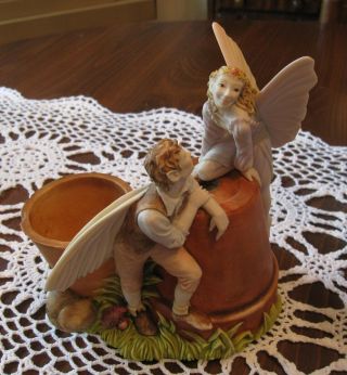 Fairy/fairies Faeries Figurine " First Love " By Jenny Oliver