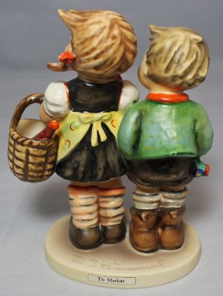 Hummel Figurine,  49/0 To Market (Boy and girl),  5.  5 ' H - NO BOX 3