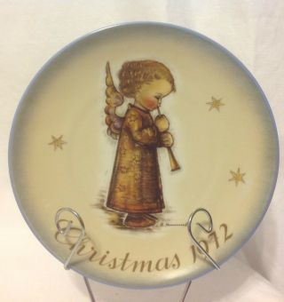 Schmid Sister Berta Hummel Collector Christmas Plate 1972 Limited Edition & Box