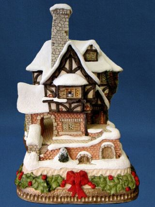 David Winter Cottages Tiny Tim Premier Christmas Special 1996 W Box