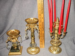 CANDELABRAS WEDDING DILLY GOTHIC CANDLESTICK HOLDERS 5