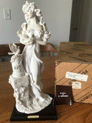 Giuseppe Armani Figurines 950f " Lady With Doves "