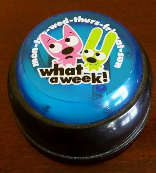 Hallmark Hoops And Yoyo " What A Week " Press Button Office Great - Fun