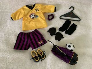 American Girl Pleasant Company Soccer Gear Outfit Vintage Retired 1996