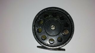 Vintage Unnamed Fly Reel With Round Line Guide