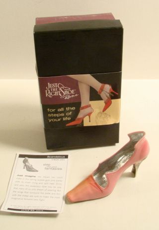 2002 Scandalous - Just The Right Shoe Raine 25316 Miniature & Box