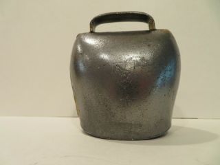 Vintage Swiss Cow Goat Bell By J.  Firmann 4/0 Treichel Style Without A Strap