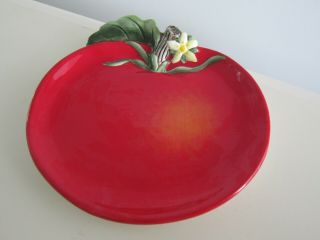Fitz & Floyd Classic Country Chic Apple Shape Tray Dish Plate