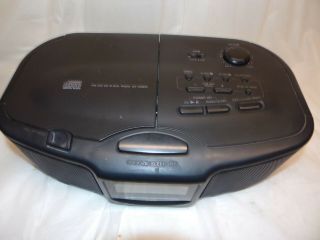 Vintage 1995 SONY ICF - CD800 Compact Disc Player AM/FM Clock Radio 3