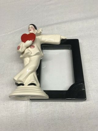 Vintage Pierrot Mime Clown Strata Group Picture Frame