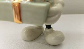 LENOX WALT DISNEY MICKEY ' S GIFT TO YOU AUGUST IVORY CHINA; 24 KARAT GOLD ACCENTS 4