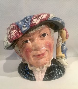 Large Vintage Royal Doulton (pearly Queen) Toby Mug 7” Stanley James Taylor