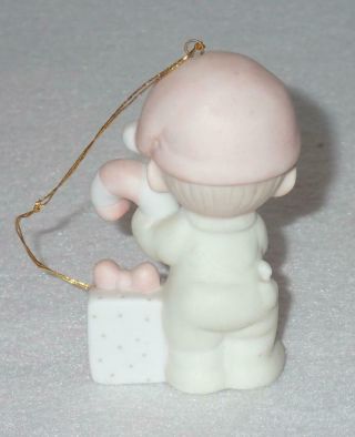 Precious Moments Baby ' s First Christmas 1986 Ornament 102512 Box 2