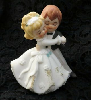 Vintage Wedding Figurine /dancing Couple Figure