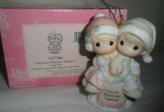 Enesco Precious Moments 2004 Ornament 117786 Our First Christmas Together