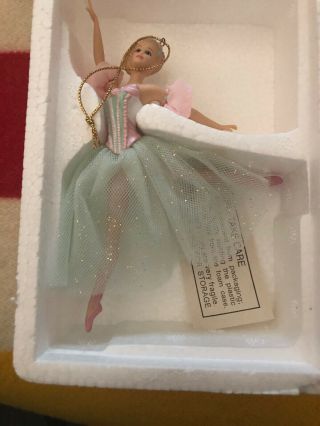 Barbie As Marzipan In The Nutcracker Ballet Porcelain Ornament By Avon