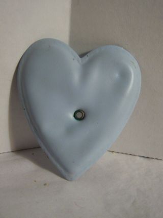 Vintage Vogue Ginnette Doll Blue Padded Heart Baby Bottle Holder G60 - 1 2