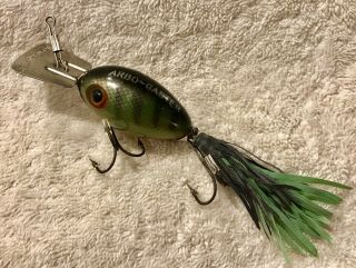 Fishing Lure Fred Arbogast Arbo Gaster Reflector Perch Tackle Box Crank Bait