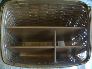 Longaberger Basket:good From Letters /pencils,  Good For Business Office.