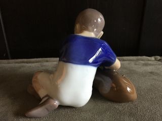 Vintage Bing and Grondahl (B&G) Figurine 1951 ' Boy with Dog ' by I.  P.  Irminger 5