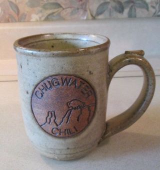 Set of 3 Chugwater Chili Pottery Mugs SIGNED 4.  25 