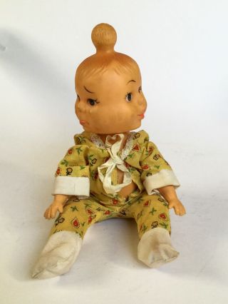 Creepy Three Faced Baby Doll - Vintage Hong Kong