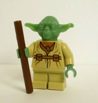 Yoda 7103 7260 4502 Classic Vintage Star Wars Lego Minifigure Mini Figure
