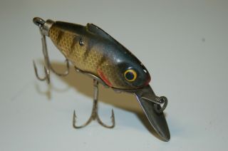 Vintage 2 1/2 " Fishing Lure With Early Hardware