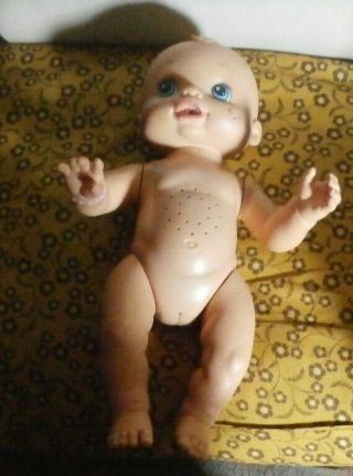 Vintage 2008 Baby Alive Doll Hasbro Corp.  Battery Operated Wets The Bed Cnd