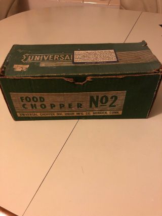 Antique Hand Held Antique Food Chopper Vintage