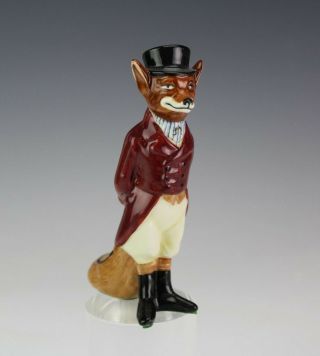 Retired Royal Doulton Huntsman D6448 Hand Painted Porcelain Red Fox Figurine Jgw
