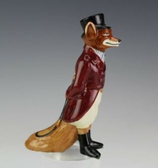 Retired Royal Doulton Huntsman D6448 Hand Painted Porcelain Red Fox Figurine JGW 3