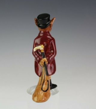 Retired Royal Doulton Huntsman D6448 Hand Painted Porcelain Red Fox Figurine JGW 4