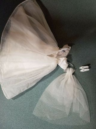 Vintage Barbie Wedding Dress And Veil