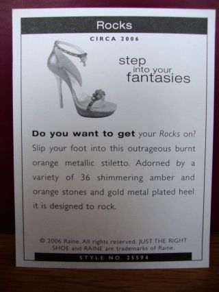 Just The Right Shoe - Rocks 5
