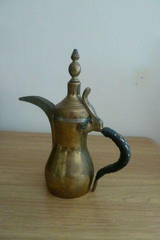 Vintage Dallah Egyptian / Turkish / / Persian / Copper / Brass Tea / Coffee Pot