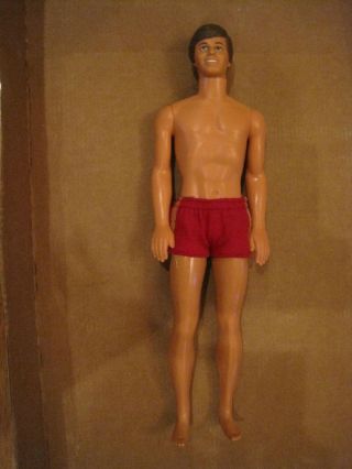 Ken Barbie Doll W Clothing 1968