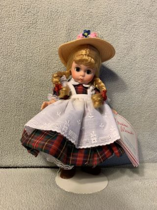 Vintage 8 " Madame Alexander Doll Mcguffey Ana 496