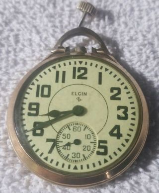 Vintage Elgin Pocket Watch - Not Running.  10k gold filled 2