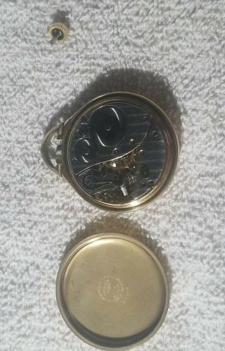 Vintage Elgin Pocket Watch - Not Running.  10k gold filled 5