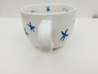 Summer By The Sea Coffee Mug Tea Cup Mother & Me White Ceramic Blue Starfish 4