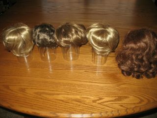 Vintage Kemper Doll Wigs.  Fits American Girl.  Size 10.  Size 11.  Unisex 2
