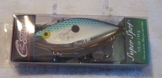 Vintage Cotton Cordell Spot Lure 9/04/19pot In Package Blue Shiner