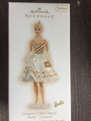 Barbie Keepsake Ornament - Country Club Dance - 2009 16 In Series
