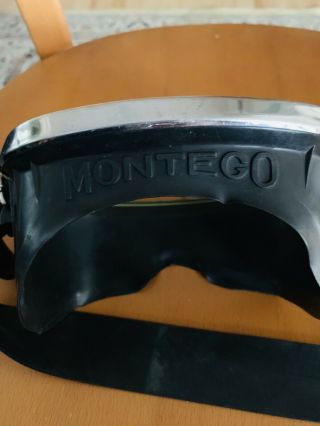 Vintage Montego Dive Mask Tempered Glass Sea Mate Diving Scuba 2