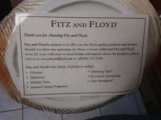 Vintage Large Fitz & Floyd Nautilus Shell Planter / Bowl 5
